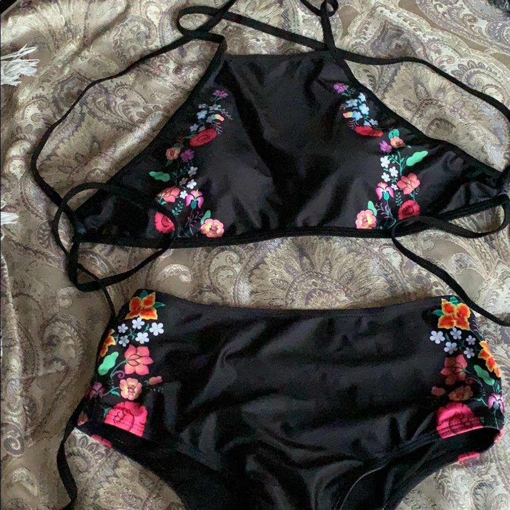 Black swimsuit